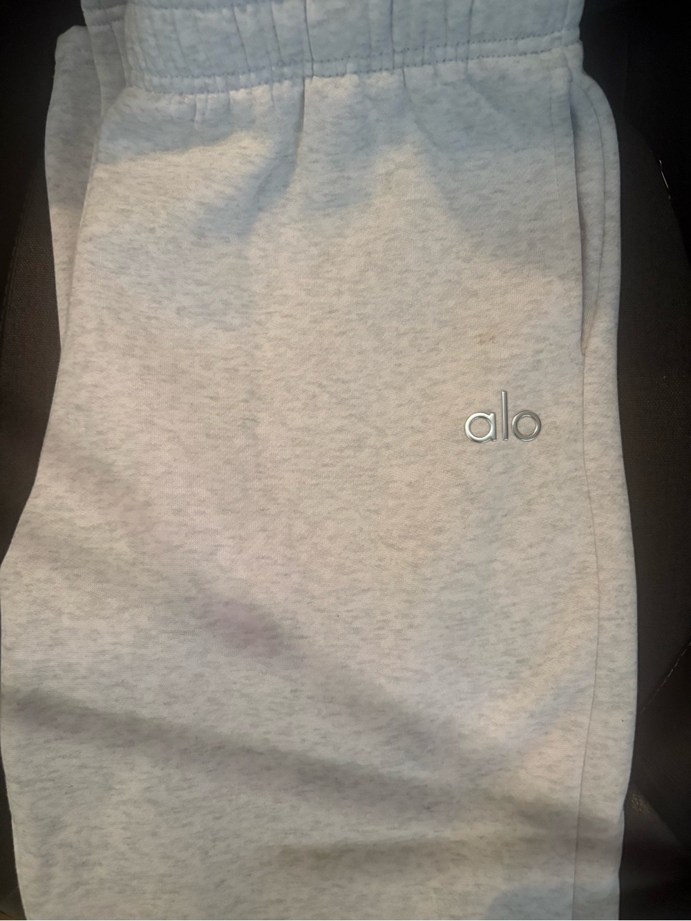 Alo Grey Jogger Bottoms